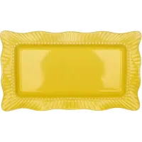 Прямокутні блюда BonaDi Yellow 31х18 см Жовтий 6 шт DP231101