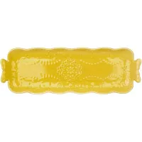 Набір тарілок BonaDi Yellow Butterfly 32х11 см Жовтий 6 шт DP231109