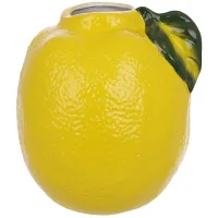Керамическая ваза BonaDi Лимончик 20х18 см Желто-зеленый DP231180 Керамическая ваза BonaDi Лимончик 20х18 см Желто-зеленый DP231180