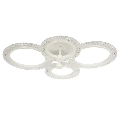 Стельова LED люстра Sunlight 5805/2+2 Білий