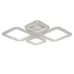 Стельова LED люстра Sunlight 70x53x8 см Білий (6063/2+2)