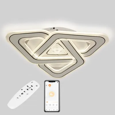 Стельова LED люстра Sunlight 6079/500 Білий Стельова LED люстра Sunlight 6079/500 Білий