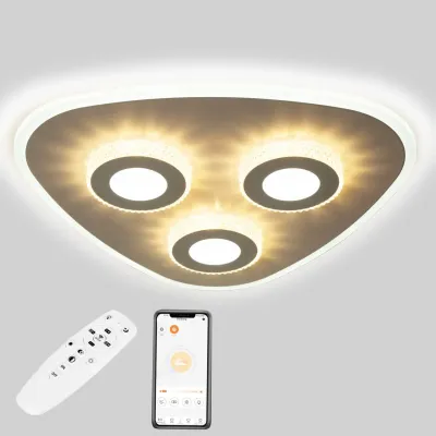 Стельова LED люстра Sunlight 6207/500 Білий Стельова LED люстра Sunlight 6207/500 Білий