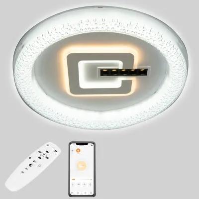 Потолочная LED люстра Sunlight 6211/500 Белый Потолочная LED люстра Sunlight 6211/500 Белый