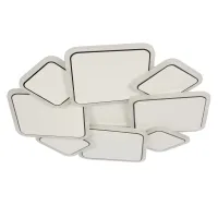 Стельова LED люстра Sunlight 50x7 см Білий (6082/500)