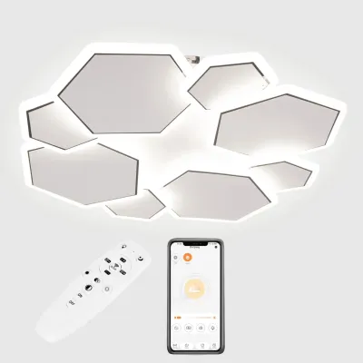 Стельова LED люстра Sunlight 6083/500 Білий Стельова LED люстра Sunlight 6083/500 Білий