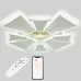 Стельова LED люстра Sunlight 5891/4+4 Білий