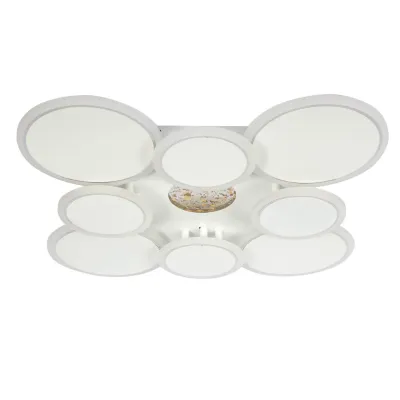 Стельова LED люстра Sunlight 5890/4+4 Білий