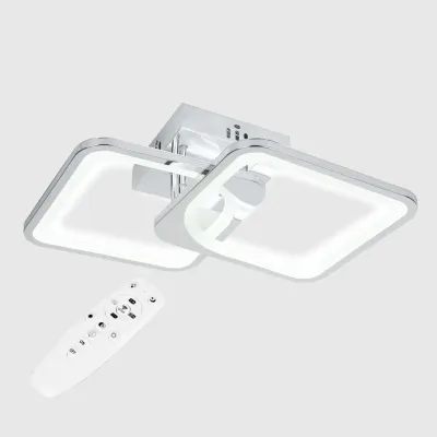 Стельова LED люстра Sunlight 8036/2 СR Хром Стельова LED люстра Sunlight 8036/2 СR Хром