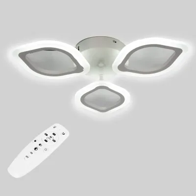 Стельова LED люстра Sunlight 19511/3 Білий