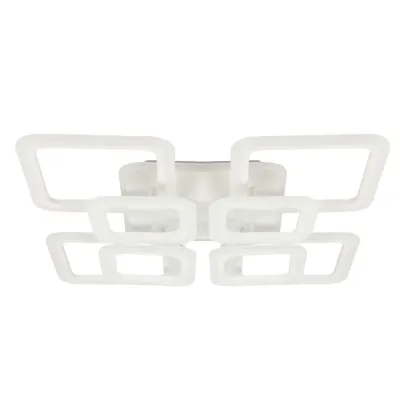 Потолочная LED люстра Sunlight 5331/4+4 R белый