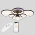 Полочная LED люстра Sunlight 5332/2+2+2 R черный Полочная LED люстра Sunlight 5332/2+2+2 R черный