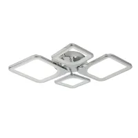 Потолочная LED люстра Sunlight 5631/2+2 хром