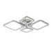 Стельова LED люстра Sunlight 5631/2+2 хром