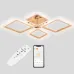 Стельова LED люстра Sunlight 5331/2+2 Gold