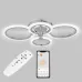 Стельова LED люстра Sunlight 5333/2+2 хром Стельова LED люстра Sunlight 5333/2+2 хром