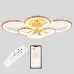Стельова LED люстра Sunlight 5332/2+2+2 Gold