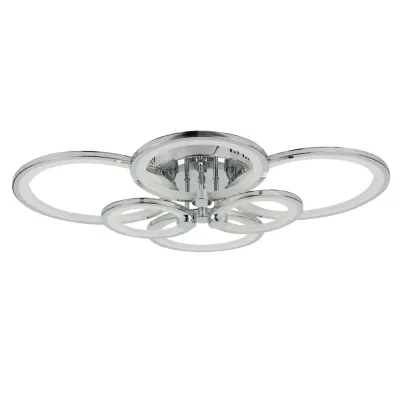 Стельова LED люстра Sunlight 5332/2+2+2 хром
