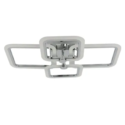 Стельова LED люстра Sunlight 5667/2+2 хром