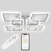 Стельова LED люстра Sunlight 5331/4+4 хром Стельова LED люстра Sunlight 5331/4+4 хром