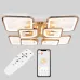 Потолочная LED люстра Sunlight 5631/4+4 Gold Потолочная LED люстра Sunlight 5631/4+4 Gold