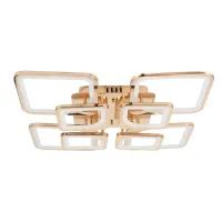 Стельова LED люстра Sunlight 5631/4+4 Gold Стельова LED люстра Sunlight 5631/4+4 Gold