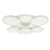 Стельова люстра LED Sunlight 5890/3+3 Білий Стельова люстра LED Sunlight 5890/3+3 Білий
