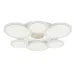 Стельова люстра LED Sunlight 5890/3+3 Білий
