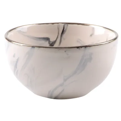 Салатник Limited Edition Marble 14 см Бежево-серый (6937678)