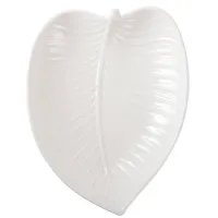 Блюдо LED Leaf Deep 35.5х25x5 см Белый (6990644)