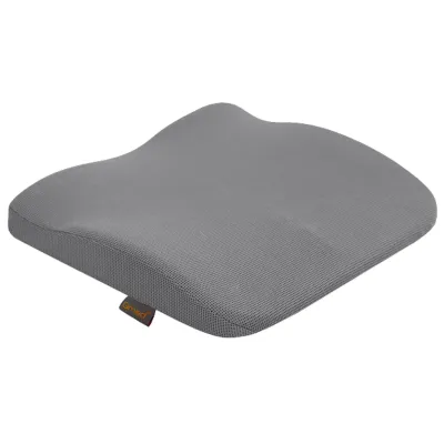 Бамбукова подушка для крісла Qmed Seat Back Cushion 2в1 37х34 см Сірий Бамбукова подушка для крісла Qmed Seat Back Cushion 2в1 37х34 см Сірий