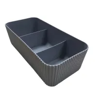 Органайзер Lova Plastik LV-243 3 відділення Сірий Органайзер Lova Plastik LV-243 3 відділення Сірий