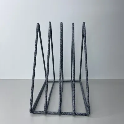 Подставка DECOR 13x17x20 см Серый мрамор 1002