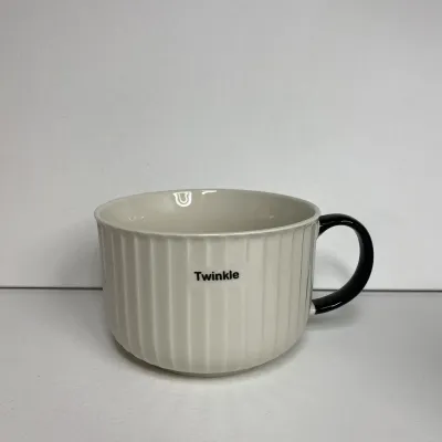 Чашка порцелянова A-PLUS 6167/ 3183 Twinkle 800 мл Білий Чашка порцелянова A-PLUS 6167/ 3183 Twinkle 800 мл Білий