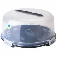 Тортовница с крышкой Алеана 34х15 см 169056