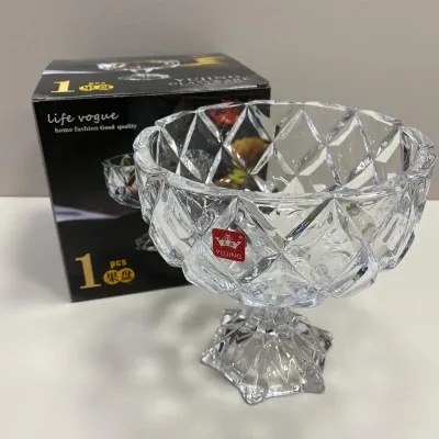 Конфетница Yujing 7081-2 Diamond 17.8 см Конфетница Yujing 7081-2 Diamond 17.8 см
