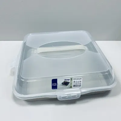 Тортовница Dunya Plastik 30308 35х35х10 см 22487 Тортовница Dunya Plastik 30308 35х35х10 см 22487
