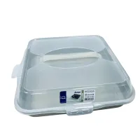 Тортівниця Dunya Plastik 30308 35х35х10 см 22487 Тортівниця Dunya Plastik 30308 35х35х10 см 22487
