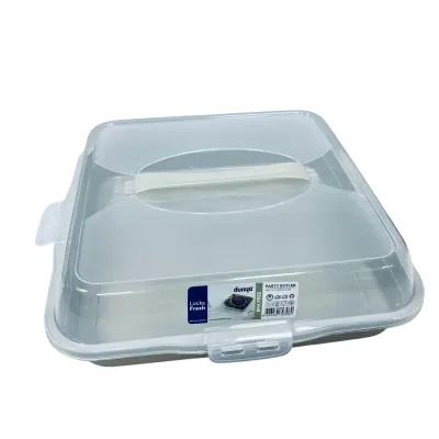 Тортовница Dunya Plastik 30308 35х35х10 см 22487
