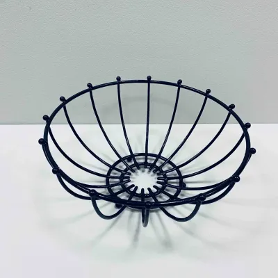 Кошик для фруктів DECOR ART Модерна 25х25х11 см Чорний 1042 Кошик для фруктів DECOR ART Модерна 25х25х11 см Чорний 1042