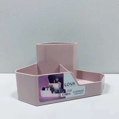 Органайзер для косметики и канцелярии Lova Plastik LV-130 22х16х11,3 см Розовый