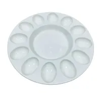 Блюдо для яєць Stenson MC5083 26 см 22688 Блюдо для яєць Stenson MC5083 26 см 22688
