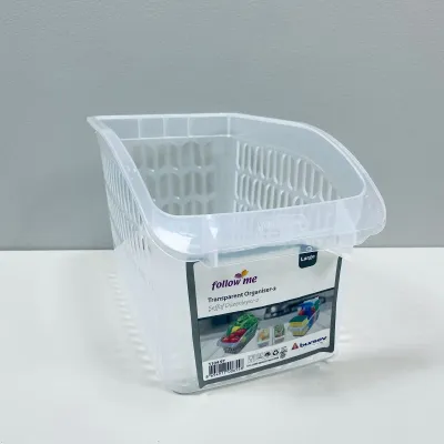 Лоток в холодильник Hobby life 1104 97 Прозрачный янтарь 18х30.5х17.5 см Прозрачный (22730)