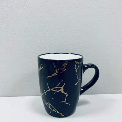 Чашка фарфоровая BonaDi 905-238 360 мл Black Marble Чашка фарфоровая BonaDi 905-238 360 мл Black Marble