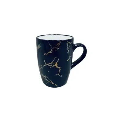 Чашка фарфоровая BonaDi 905-238 360 мл Black Marble