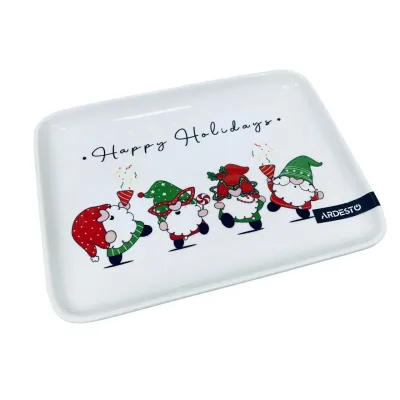 Блюдо фарфоровое Ardesto Gnomes AR3063 19,5х14,6х2,1 см
