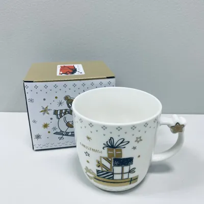 Чашка порцелянова BonaDi 311-135 Beautiful Winter Подарунки 360 мл