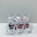 Набір чарок Quadro Yujing GlassWare 3139/1745 6 шт 50 мл
