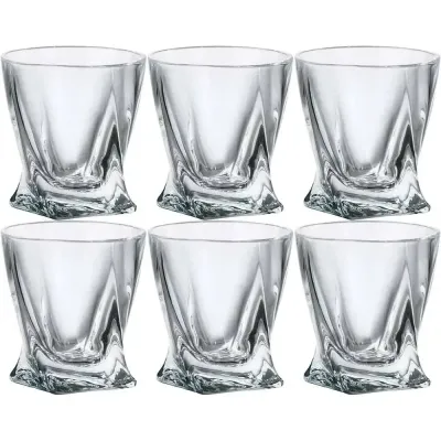 Набор рюмок Quadro Yujing GlassWare 3139/1745 6 шт 50 мл Набор рюмок Quadro Yujing GlassWare 3139/1745 6 шт 50 мл