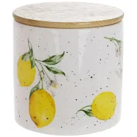 Стеклянная банка BonaDi Juicy lemons 450 мл Разноцветный DP231543